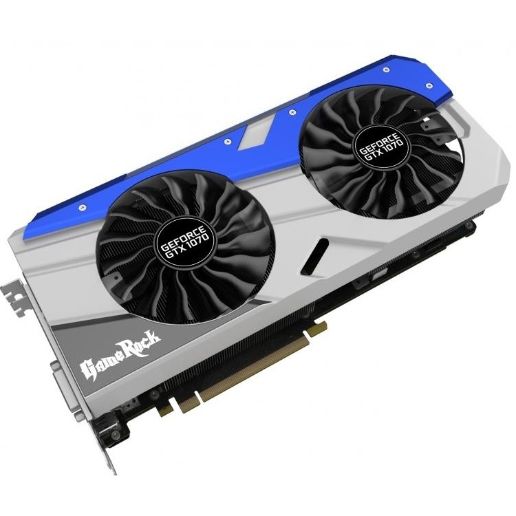 Видеокарта Palit GeForce GTX 1070 GameRock 8GB GDDR5 (NE51070T15P2-1041G) б/у